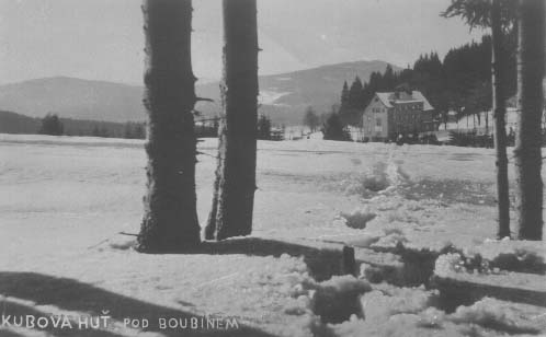 Hotel v zim  r.1944