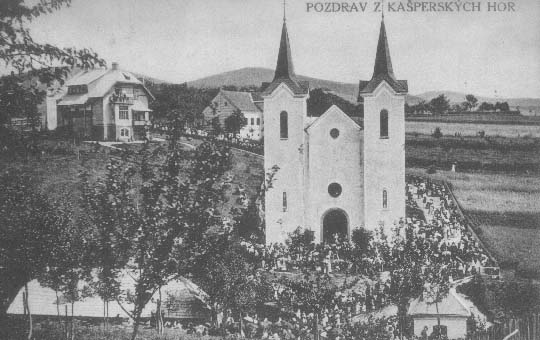 Kostel Panny Marie Snn u cesty do Amlina dol  r.1919