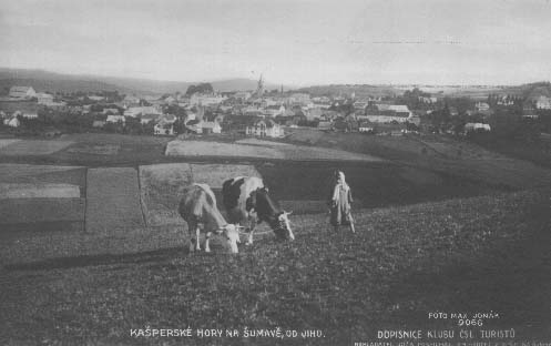 Kapersk Hory od jihu  r.1920
