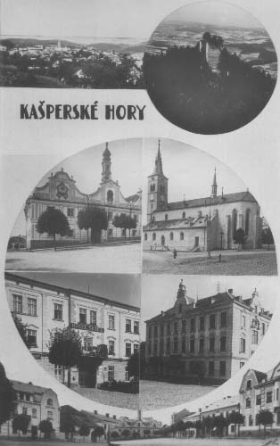 Vznan budovy na skldan pohlednici  r.1932