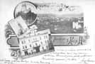 Kapersk Hory, ve vezu hrad, kostel a hotel Skala  r.1899