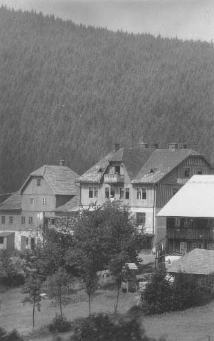 Detail hotelu Fastner  r.1924 