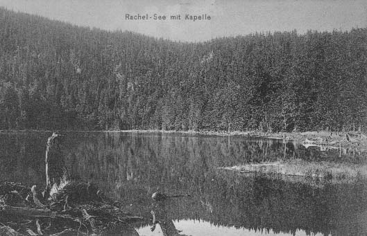 Roklansk jezero s Roklanskou kapl v pozad r.1910