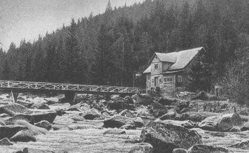 Hlkova chata s novm mstkem  r.1940