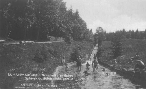 Splvek do Sekerskho potoka  r.1936