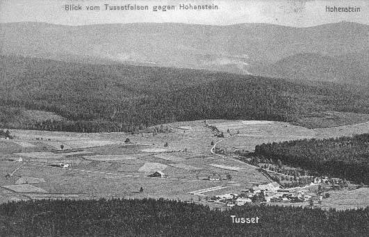 Pohled ze Stoeck skly, v pozad Vysok kmen  r.1906