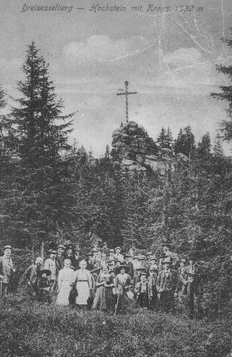 Turistick spolenost pod Vysokm kamenem  r.1919