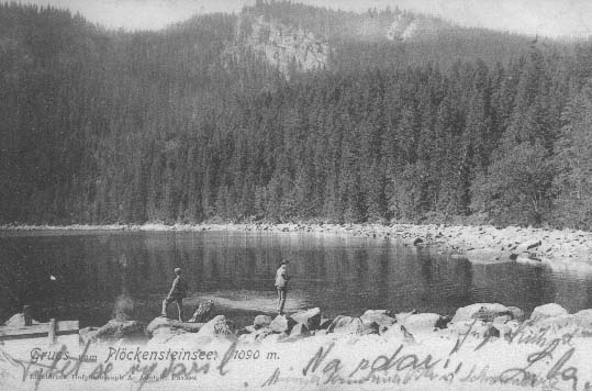 U Plenho jezera  r.1903