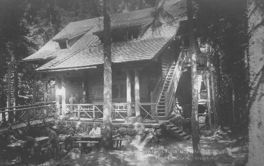 Chata u Plenho jezera  r.1925