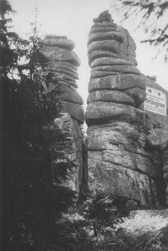 Skaln tvar u Vysokho kamene  r.1925