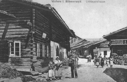 Obyvatelé  ulice Lichtauerstrasse  r.1909