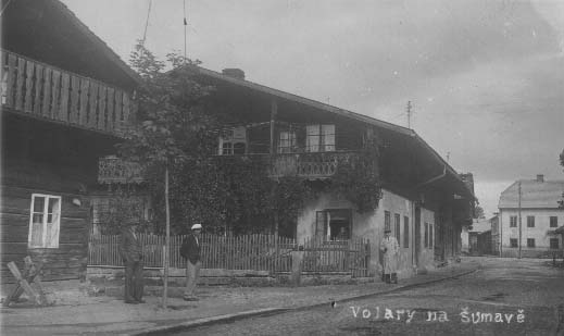 Jeden z domů, který se zachoval dodnes  r.1932