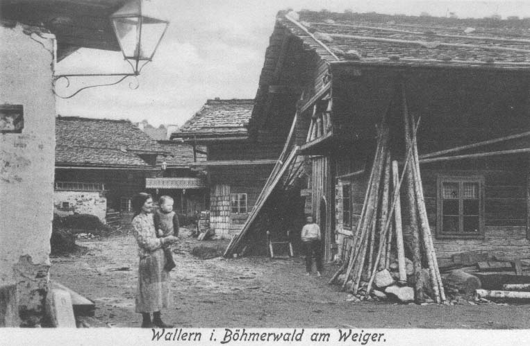 Život ve volarském Weigeru  r.1912