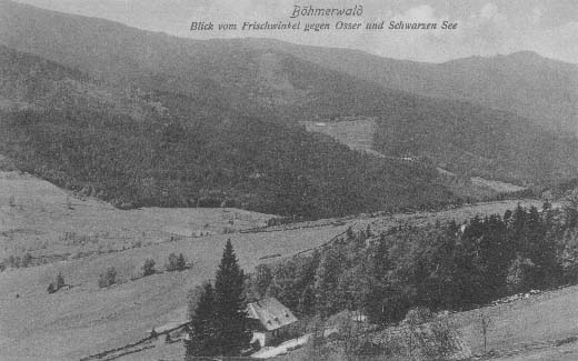 Pohled z Brlnku na Ostr  r.1913