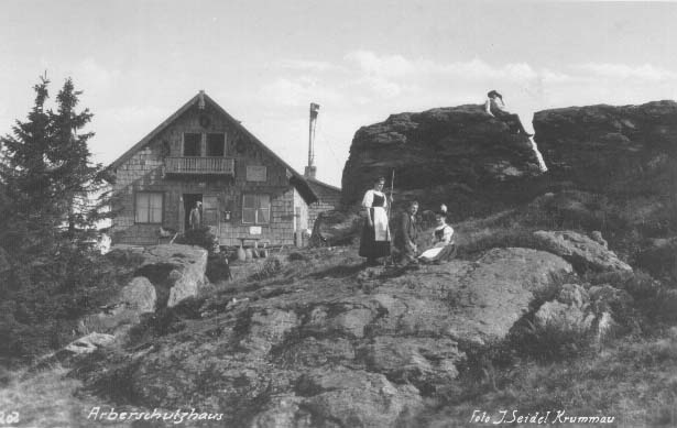 Turistick chata pod vrcholem Javoru r.1925