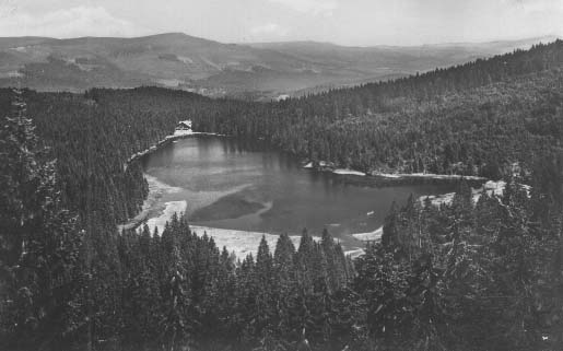 Velk Javorsk jezero 934 m.  r.1930