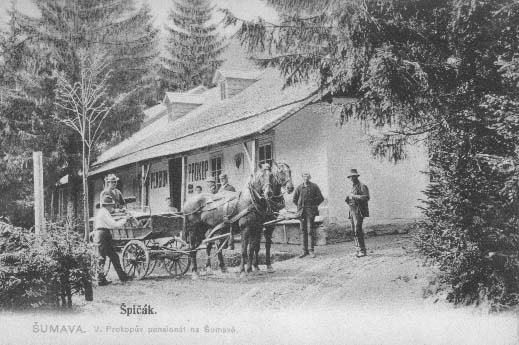 Hotel Prokop na piku  r.1904