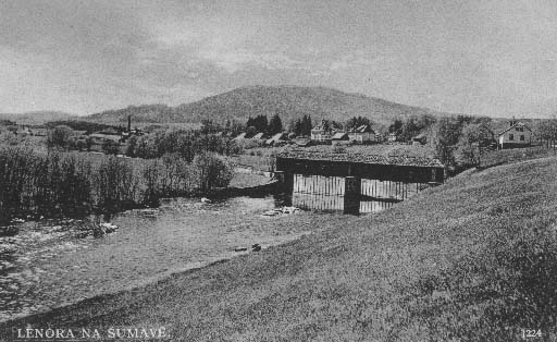 Most slouil k zachycovn plavenho dv  r.1920