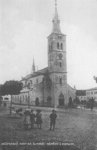 Dkansk kostel svat Markty na nmst  r.1924