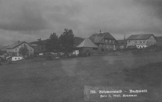 Zadn trakt hostince Zum Tiroler  r.1925