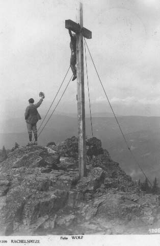 K na vrcholu Roklanu r.1925
