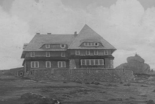 Klostermannova chata na Modrav  r.1924 