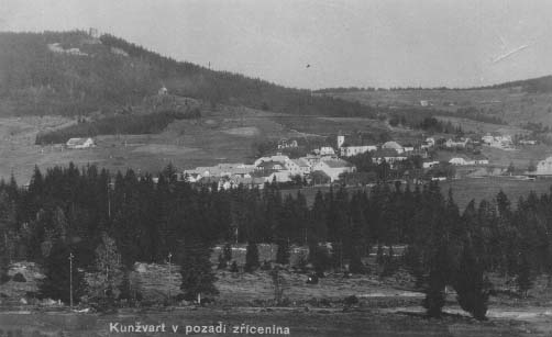 Strn s hradem Kunvart  r.1936