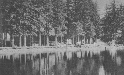 Chata u Plenho jezera  r.1919