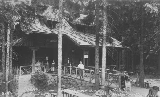 Chata u Plenho jezera  r.1926