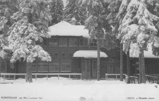 Chata v zim  r.1935