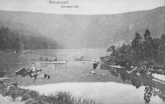 Romantick jezero lkalo k projce r.1907
