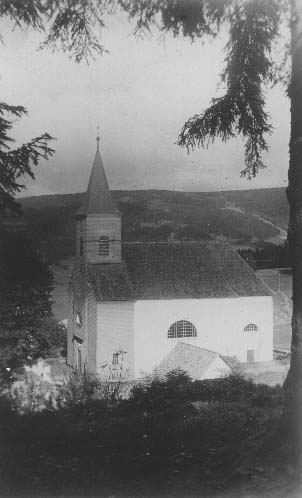 Barokn kostel Poet Panny Marie v Hojsov Stri  r.1935