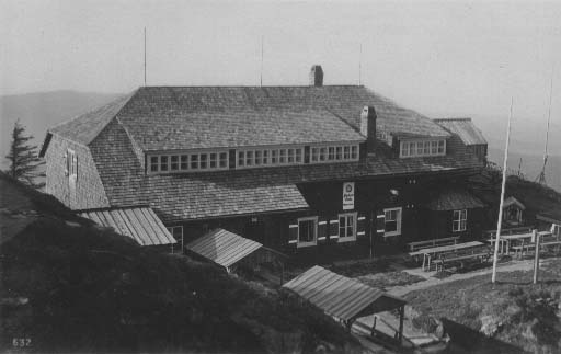 Chata na Ostrm po pestavb  r.1935