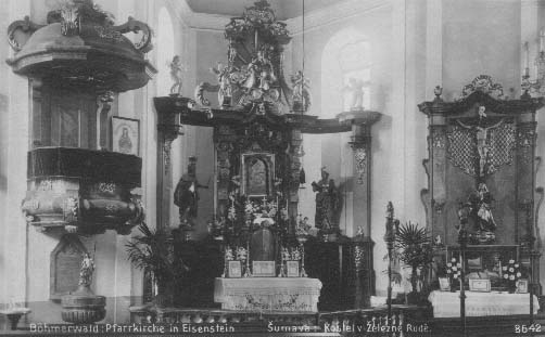 Interir kostela  r.1925